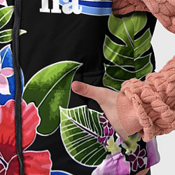 Детский жилет Tropical flowers - aloha, цвет: 3D-красный — фото 2