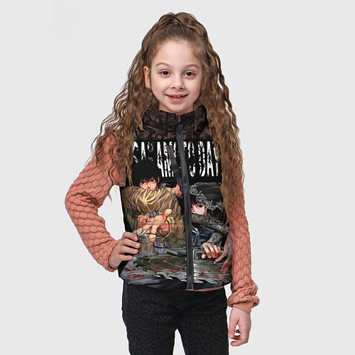 Детский жилет Дни сакамото Нагумо и Осараги / 3D-Черный – фото 3