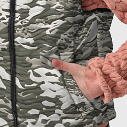 Детский жилет Фактурный камуфляж, цвет: 3D-светло-серый — фото 2
