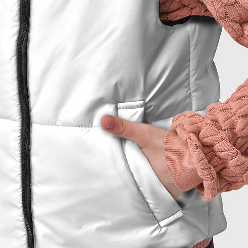 Детский жилет Моляр красит стену / 3D-Светло-серый – фото 5