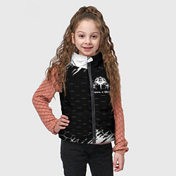 Детский жилет Король и шут краски броня, цвет: 3D-черный — фото 2