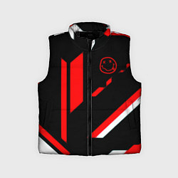 Детский жилет Nirvana текстура полосы, цвет: 3D-черный