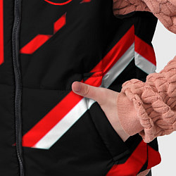 Детский жилет Nirvana текстура полосы, цвет: 3D-черный — фото 2