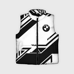 Детский жилет BMW geometry black, цвет: 3D-черный
