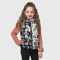 Детский жилет Семь смертных грехов паттерн, цвет: 3D-черный — фото 2