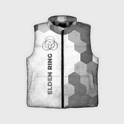 Детский жилет Elden Ring - white gradient по-вертикали, цвет: 3D-черный
