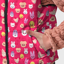 Детский жилет Skzoo pattern pink, цвет: 3D-черный — фото 2