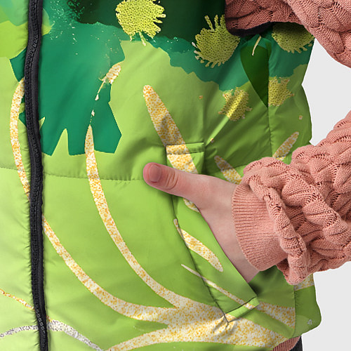 Детский жилет Вдохновленный природой / 3D-Светло-серый – фото 5