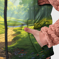 Детский жилет Fabulous forest, цвет: 3D-черный — фото 2