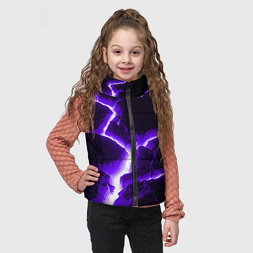 Детский жилет The rift / 3D-Черный – фото 3