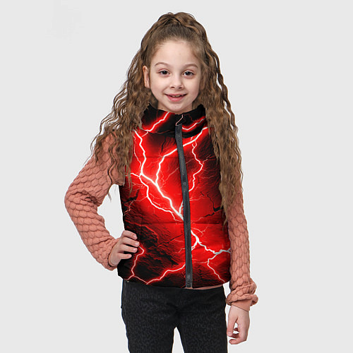Детский жилет Lightning / 3D-Черный – фото 3