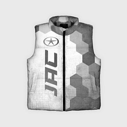 Детский жилет JAC - white gradient по-вертикали, цвет: 3D-черный