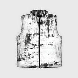 Детский жилет Color black and white, цвет: 3D-черный