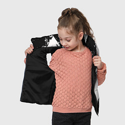 Детский жилет Color black white, цвет: 3D-черный — фото 2