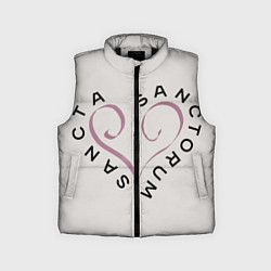 Детский жилет Sancta sanctorum, цвет: 3D-черный