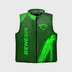 Детский жилет Genesis - green gradient вертикально