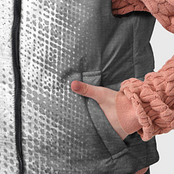 Детский жилет Volvo - white gradient по-вертикали, цвет: 3D-черный — фото 2