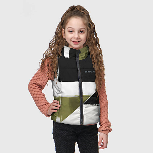 Детский жилет Haval логотип / 3D-Черный – фото 3