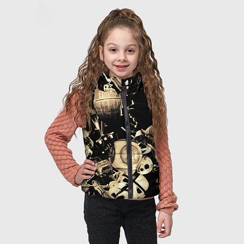 Детский жилет Дарт Вейдер Йода Чубакка и другие из Star Wars / 3D-Черный – фото 3