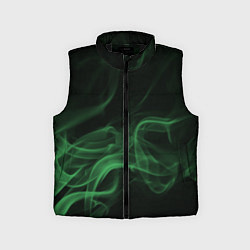 Детский жилет Color smoke green, цвет: 3D-черный