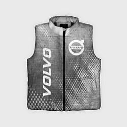 Детский жилет Volvo - grey gradient вертикально, цвет: 3D-черный