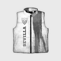 Детский жилет Sevilla - white gradient по-вертикали, цвет: 3D-черный