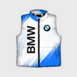 Детский жилет Bmw абстракция, цвет: 3D-черный