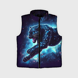 Детский жилет Fantastic star panther - ai art fantasy, цвет: 3D-черный
