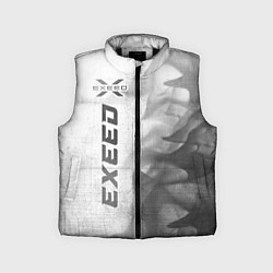 Детский жилет Exeed - white gradient по-вертикали, цвет: 3D-черный