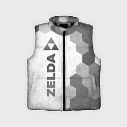 Детский жилет Zelda - white gradient по-вертикали, цвет: 3D-черный