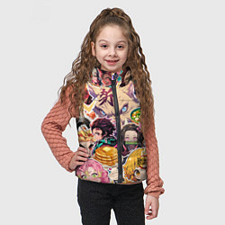 Детский жилет Demon Slayer Blade Favorite Food, цвет: 3D-черный — фото 2