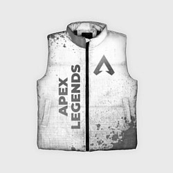 Детский жилет Apex Legends - white gradient вертикально, цвет: 3D-черный