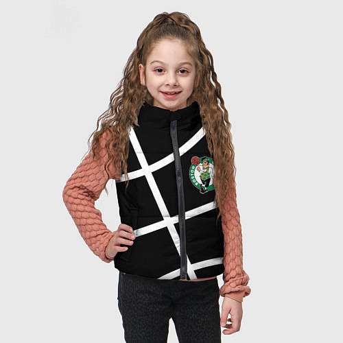 Детский жилет Boston Celtics black / 3D-Черный – фото 3