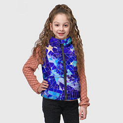 Детский жилет Небо-Звезды, цвет: 3D-черный — фото 2