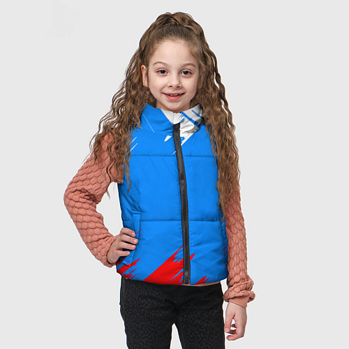 Детский жилет Патриот Россия - флаг / 3D-Черный – фото 3