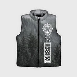 Детский жилет Древние боги могучих лесов, цвет: 3D-черный