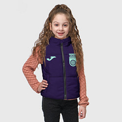 Детский жилет ФК Уфа - форма с текстурой, цвет: 3D-черный — фото 2