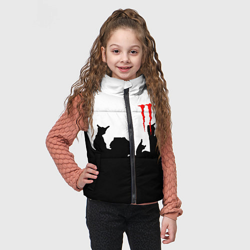 Детский жилет Monster energy rock black / 3D-Черный – фото 3