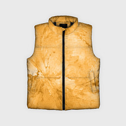 Детский жилет Абстракция - bright yellow, цвет: 3D-черный