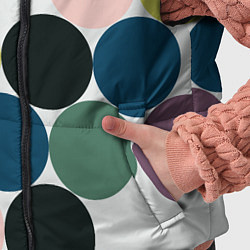 Детский жилет Кластер чил - абстракция, цвет: 3D-черный — фото 2