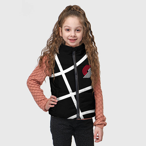 Детский жилет Трэйл Блэйзерс - черный мяч / 3D-Черный – фото 3