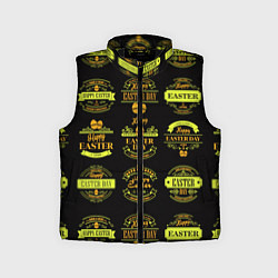 Детский жилет Easter holidays, цвет: 3D-черный