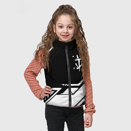 Детский жилет Doom geometry black / 3D-Черный – фото 3