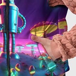 Детский жилет Ночёвка Бендера на планете светящихся гигантских г, цвет: 3D-черный — фото 2