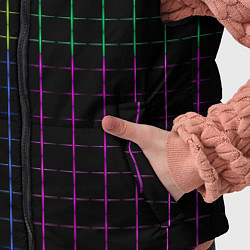 Детский жилет Color black multicolored stripes, цвет: 3D-черный — фото 2