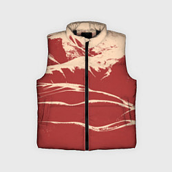 Детский жилет Песочные горы-абстракция