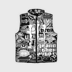 Детский жилет Monster energy trend black