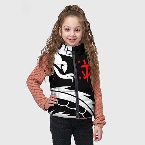 Детский жилет Doom dragon steel / 3D-Черный – фото 3