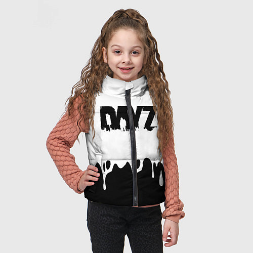 Детский жилет DayZ краски подтёки / 3D-Черный – фото 3
