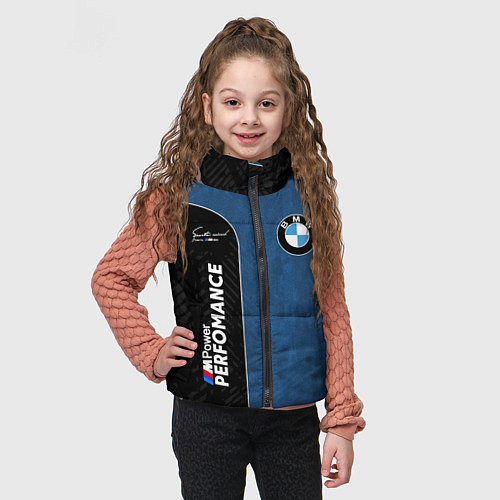 Детский жилет BMW Performance Power / 3D-Черный – фото 3